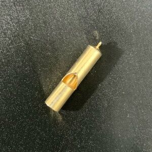 Brass Whistle Pendant